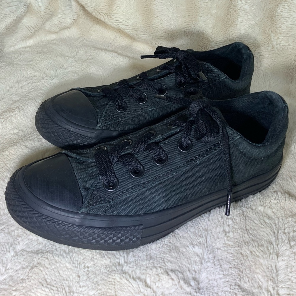CONVERSE All Star Black Sneakers size Junior 1